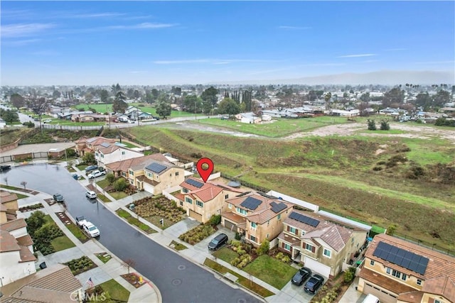 222 Garden Air Ct, Calimesa, CA 92320 - birds eye view of property featuring a residential view