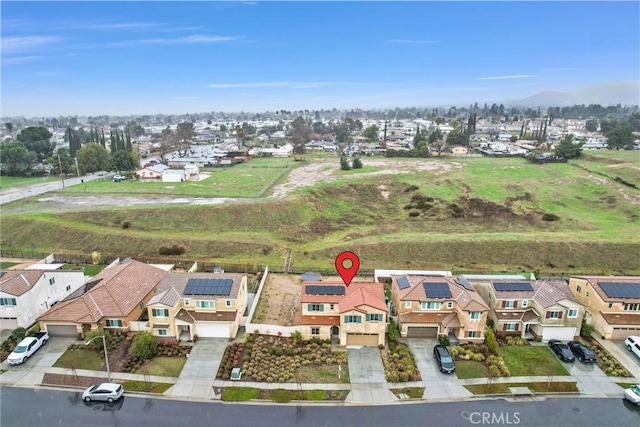 222 Garden Air Ct, Calimesa, CA 92320 - bird's eye view featuring a residential view