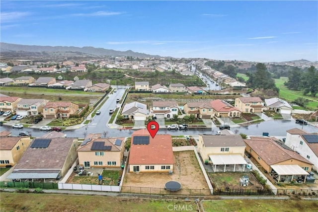 222 Garden Air Ct, Calimesa, CA 92320 - aerial view featuring a residential view and a mountain view