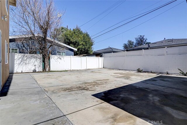 view of patio / terrace featuring a fenced backyard
