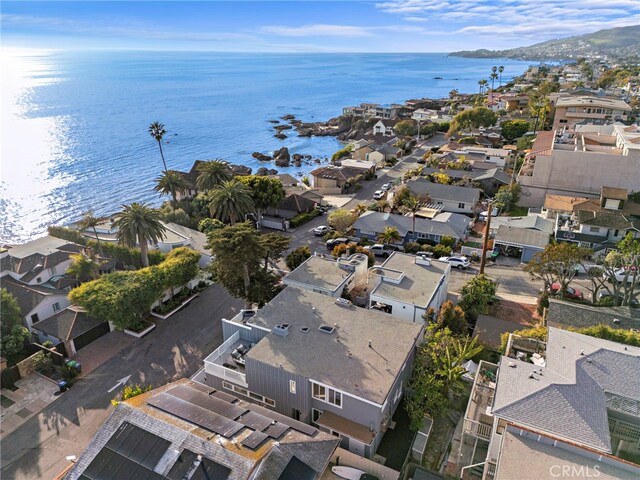 2120 Ocean Way, Laguna Beach, CA 92651 - birds eye view of property with a residential view and a water view