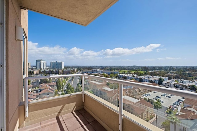3890 Nobel Dr Unit 1307, San Diego, CA 92122 - balcony featuring a city view