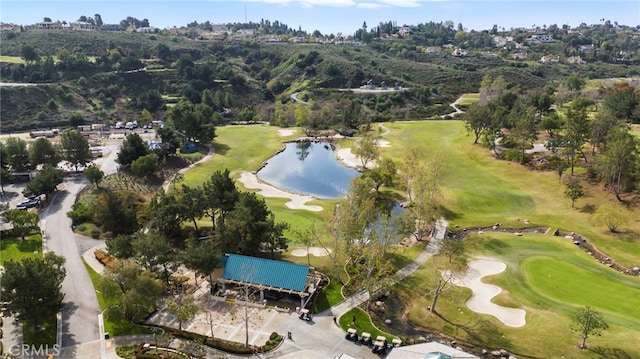 1330 Vista Grande Unit 27, Fullerton, CA 92835 - aerial overview of property's location with a nearby body of water and a golf course