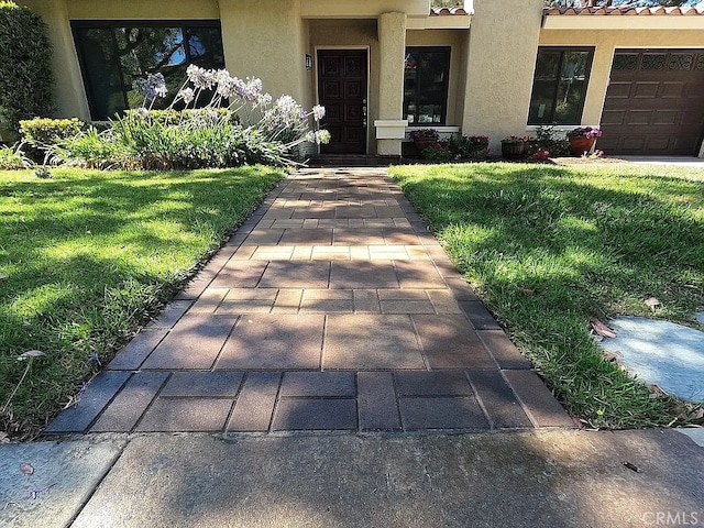28132 Via Congora, Mission Viejo, CA 92692 - exterior space with a lawn and stucco siding
