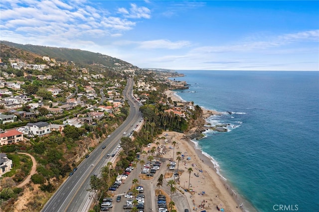 21732 Wesley Dr Unit 6, Laguna Beach, CA 92651 - aerial view of property and surrounding area with a water and mountain view and a main thoroughfare