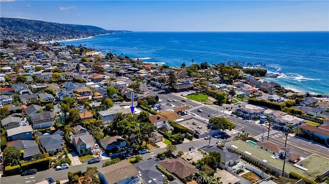 239 Viejo St, Laguna Beach, CA 92651 - birds eye view of property with a residential view and a water view