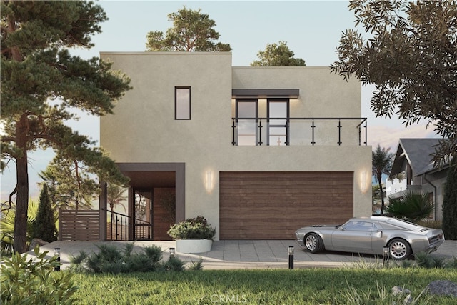 239 Viejo St, Laguna Beach, CA 92651 - view of front of house with a garage, concrete driveway, and stucco siding