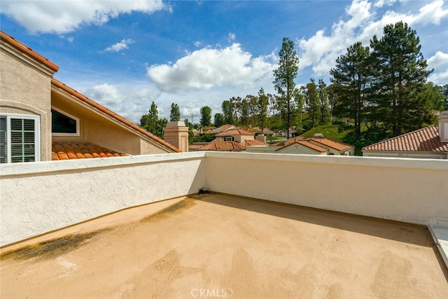 view of patio / terrace featuring a balcony