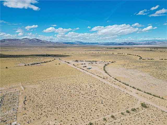 45200 Camelot Dr, Yermo, CA 92398 - view of rural area featuring a mountainous background and a desert landscape