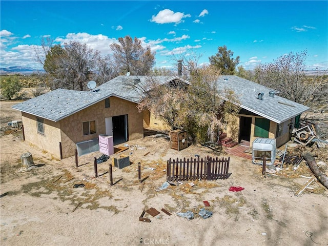 45200 Camelot Dr, Yermo, CA 92398 - back of house featuring stucco siding