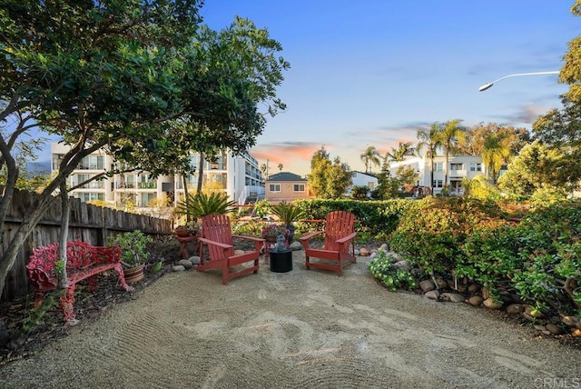 view of patio / terrace with fence