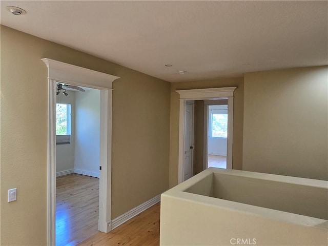 19392 Highridge Way, Trabuco Canyon, CA 92679 - hall featuring light wood-type flooring, baseboards, and plenty of natural light