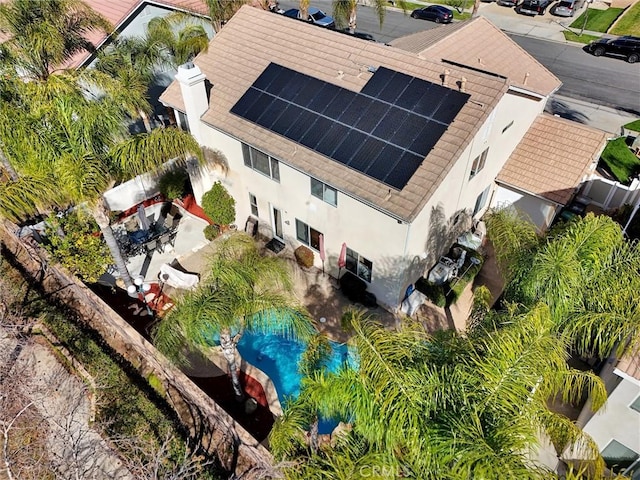 aerial view