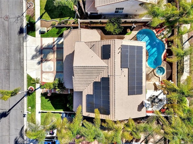 bird's eye view