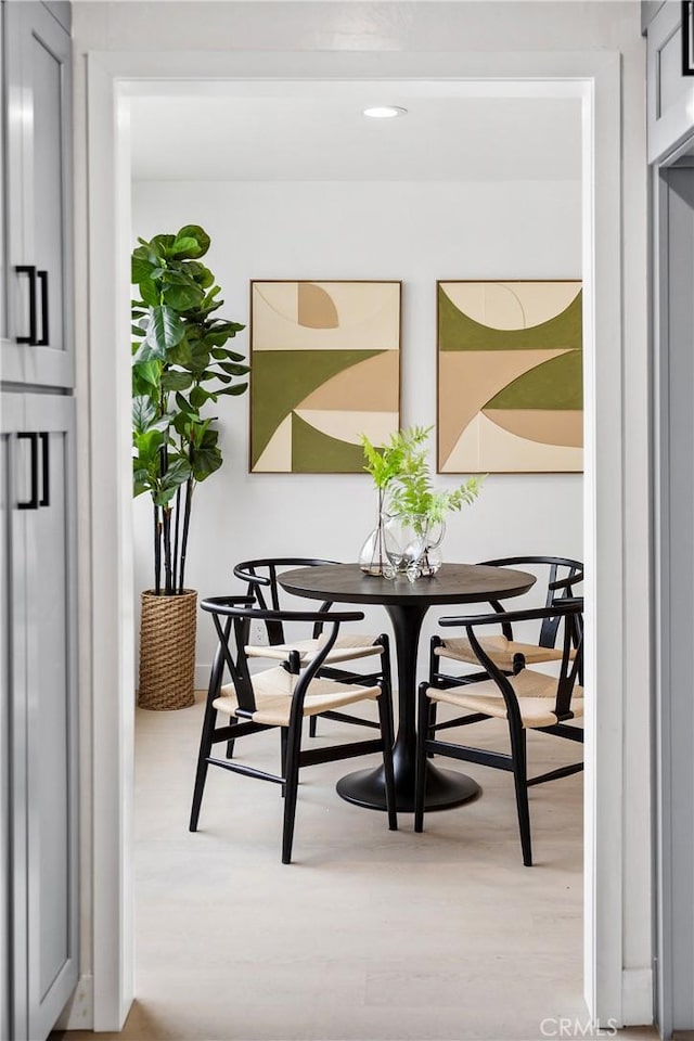 5301 Balboa Blvd Unit M4, Encino, CA 91316 - dining room featuring wood finished floors and recessed lighting