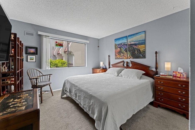 6330 Genesee Ave Unit 119, San Diego, CA 92122 - bedroom featuring carpet and a textured ceiling