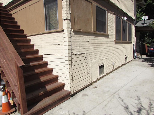 2956 W 15th St, Los Angeles, CA 90006 - view of property exterior with a patio and stairs