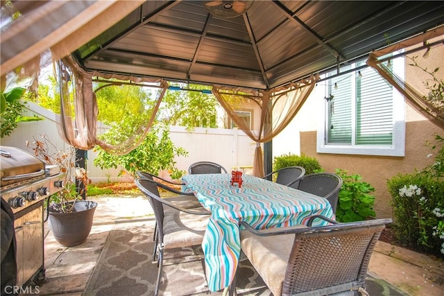 31973 Wildwood Ct, Temecula, CA 92592 - view of patio with a gazebo and outdoor dining space