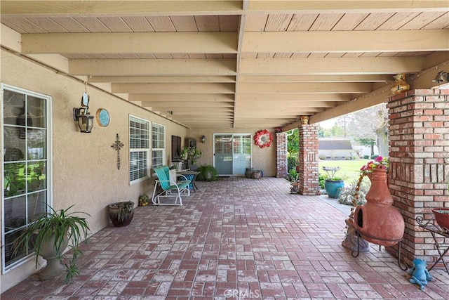 view of patio