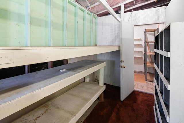 view of storage