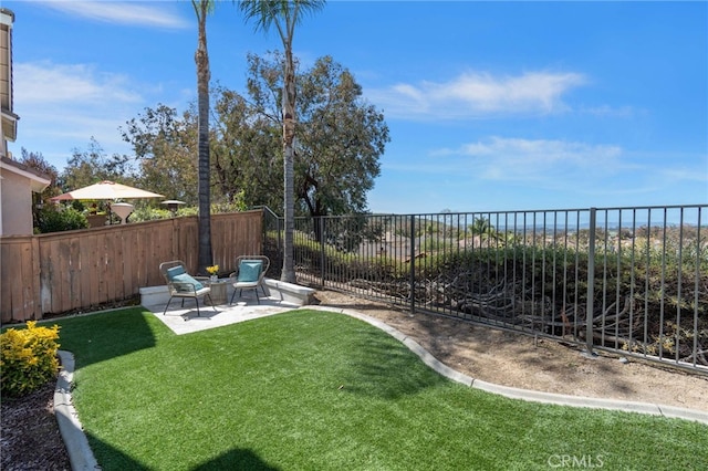 11 Spring View Way, Rancho Santa Margarita, CA 92688 - view of yard featuring a patio