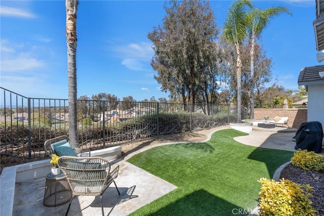 11 Spring View Way, Rancho Santa Margarita, CA 92688 - view of yard with a patio