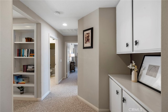 11 Spring View Way, Rancho Santa Margarita, CA 92688 - hall with light carpet and baseboards