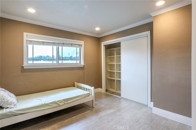 2634 Blandford Dr, Rowland Heights, CA 91748 - living area with baseboards, ornamental molding, and light wood finished floors