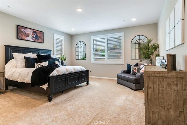 6288 Barb Way, Jurupa Valley, CA 92509 - bedroom with carpet, baseboards, and recessed lighting