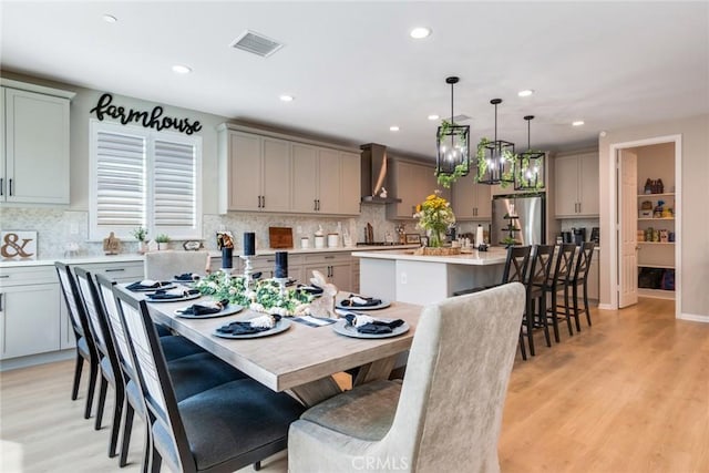 6288 Barb Way, Jurupa Valley, CA 92509 - dining room with light wood finished floors and recessed lighting