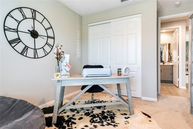 6288 Barb Way, Jurupa Valley, CA 92509 - office with baseboards and light colored carpet