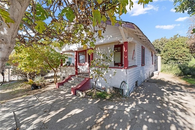 view of front of house