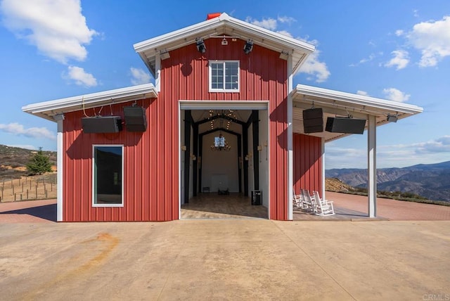 24949 Thunder Mountain Rd, Ramona, CA 92065 - view of outdoor structure with an outbuilding and a mountain view