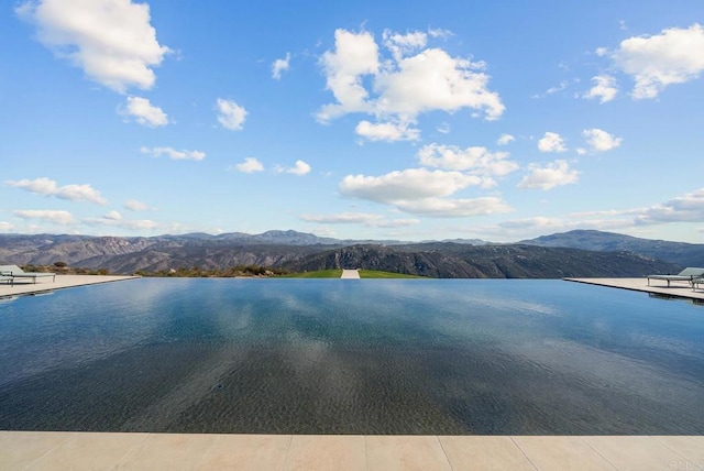 24949 Thunder Mountain Rd, Ramona, CA 92065 - property view of water featuring a mountain view and a dock