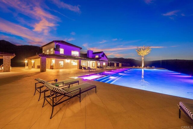 24949 Thunder Mountain Rd, Ramona, CA 92065 - outdoor pool with a patio