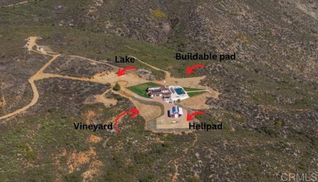24949 Thunder Mountain Rd, Ramona, CA 92065 - map location