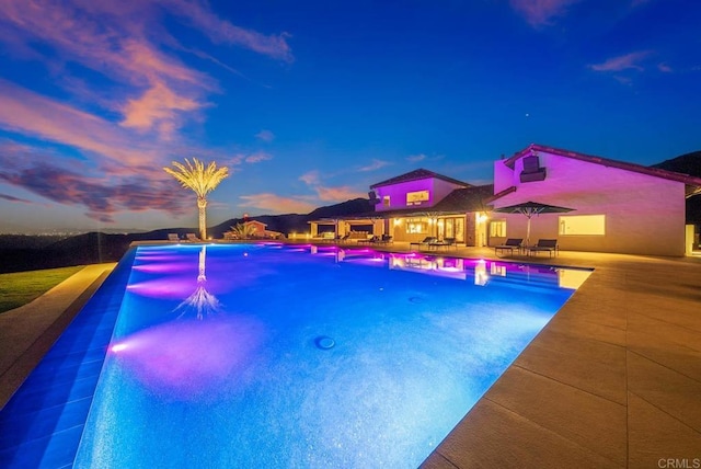 24949 Thunder Mountain Rd, Ramona, CA 92065 - pool featuring a patio area
