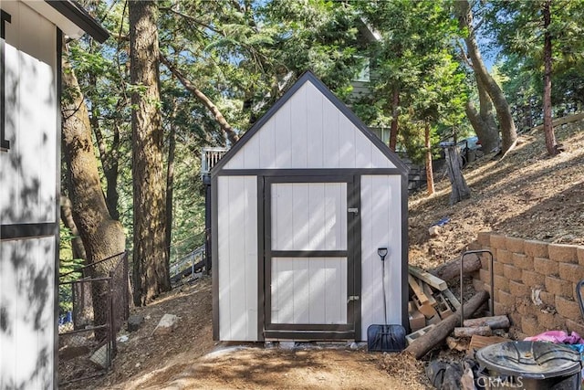 272 Fairway Dr, Lake Arrowhead, CA 92352 - view of shed