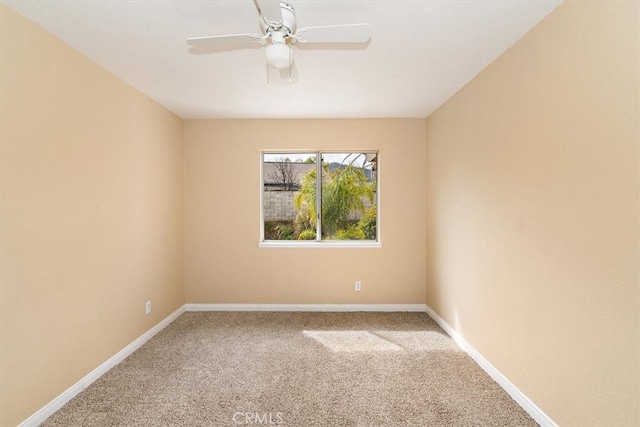 718 Cherry St, Corona, CA 92881 - carpeted empty room with a ceiling fan and baseboards