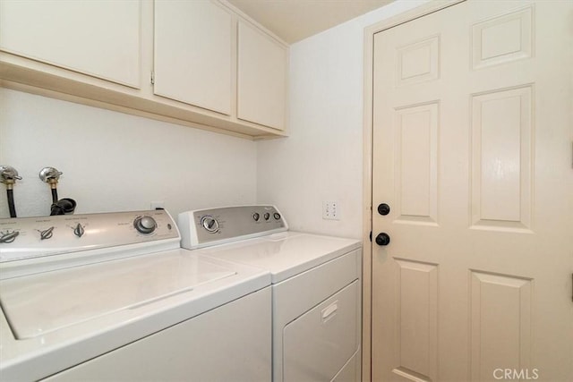 718 Cherry St, Corona, CA 92881 - laundry area featuring cabinet space and separate washer and dryer