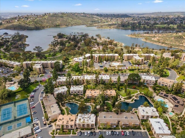 5700 Baltimore Dr Unit 232, La Mesa, CA 91942 - drone / aerial view featuring a water view