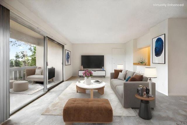 5700 Baltimore Dr Unit 232, La Mesa, CA 91942 - living area featuring carpet floors