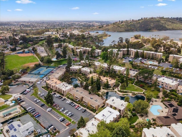 5700 Baltimore Dr Unit 232, La Mesa, CA 91942 - drone / aerial view with a water view