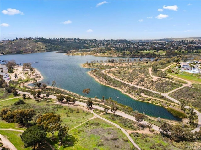 5700 Baltimore Dr Unit 232, La Mesa, CA 91942 - bird's eye view featuring a water view