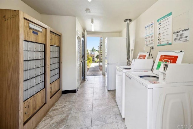 5700 Baltimore Dr Unit 232, La Mesa, CA 91942 - community laundry room featuring washer / clothes dryer and mail area