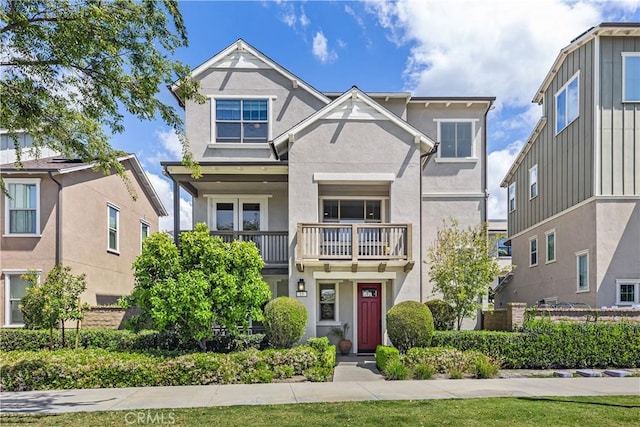 15 Vasto St, Rancho Mission Viejo, CA 92694 - view of front of property featuring stucco siding and a balcony