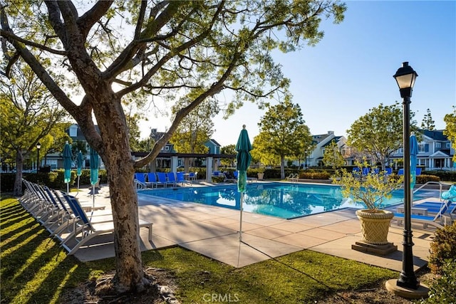 24 Dietes Ct, Ladera Ranch, CA 92694 - community pool featuring a patio