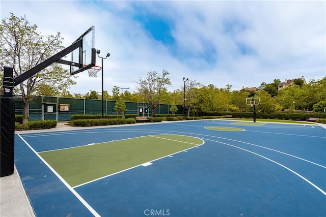 24 Dietes Ct, Ladera Ranch, CA 92694 - view of sport court featuring community basketball court and fence