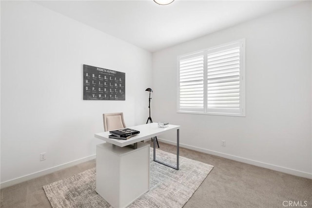 148 Modjeska, Irvine, CA 92618 - office area featuring light colored carpet and baseboards