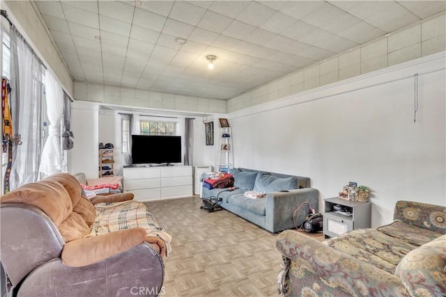 view of living room